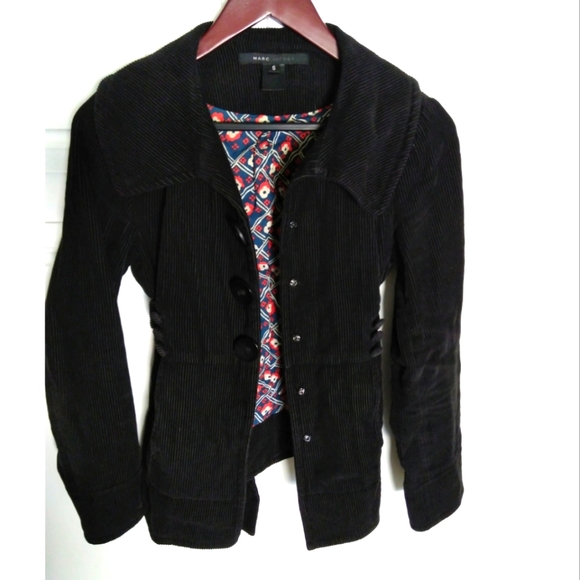 Marc Jacobs Jackets & Blazers - Marc Jacobs Black Corduroy Jacket